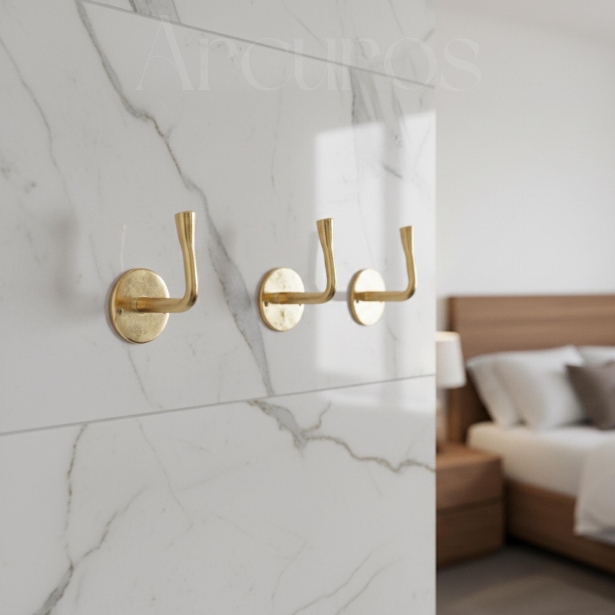 Solid Brass Coat Hooks Unlacquered Antique Brass Wall Hooks Arcuros