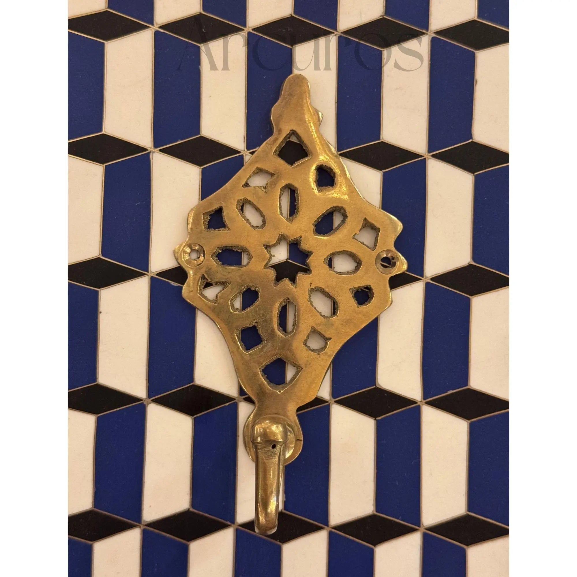 Handcrafted Brass Wall Hook
