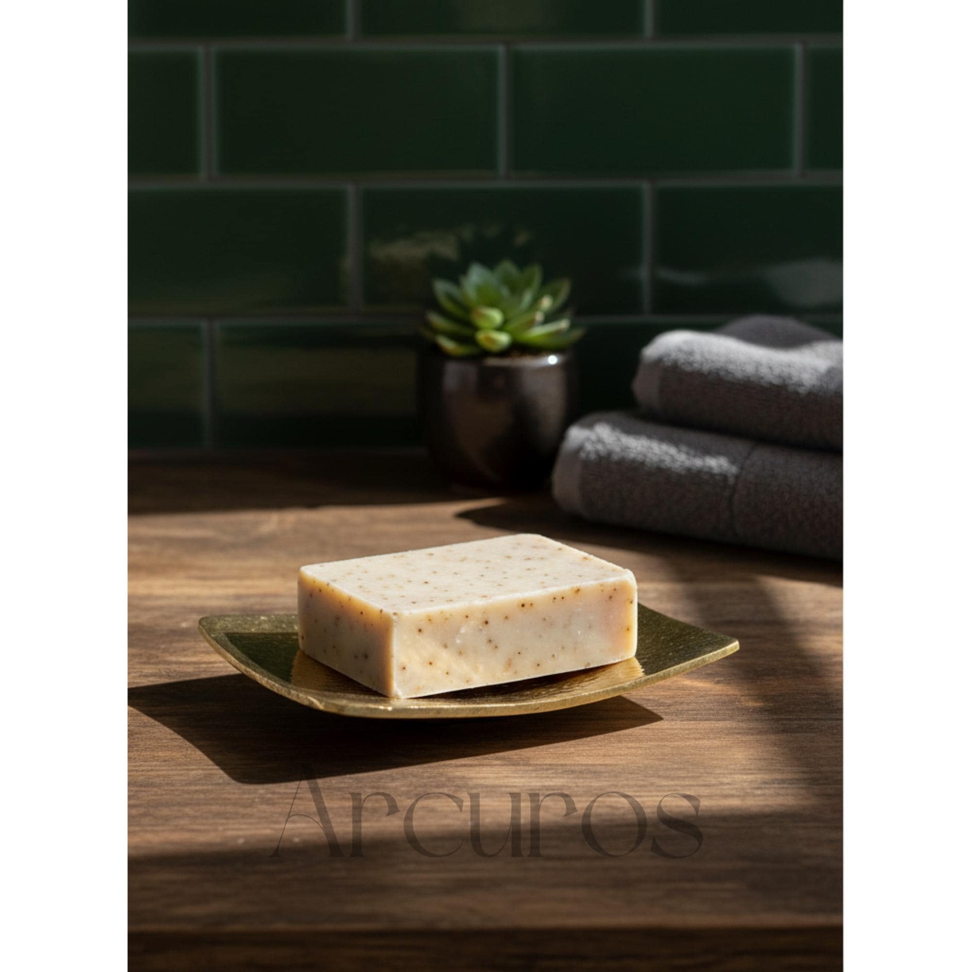 Golden Elegant Unlacquered Brass Soap Dish: Authentic Handcrafted Soap Holder Beldiatlas