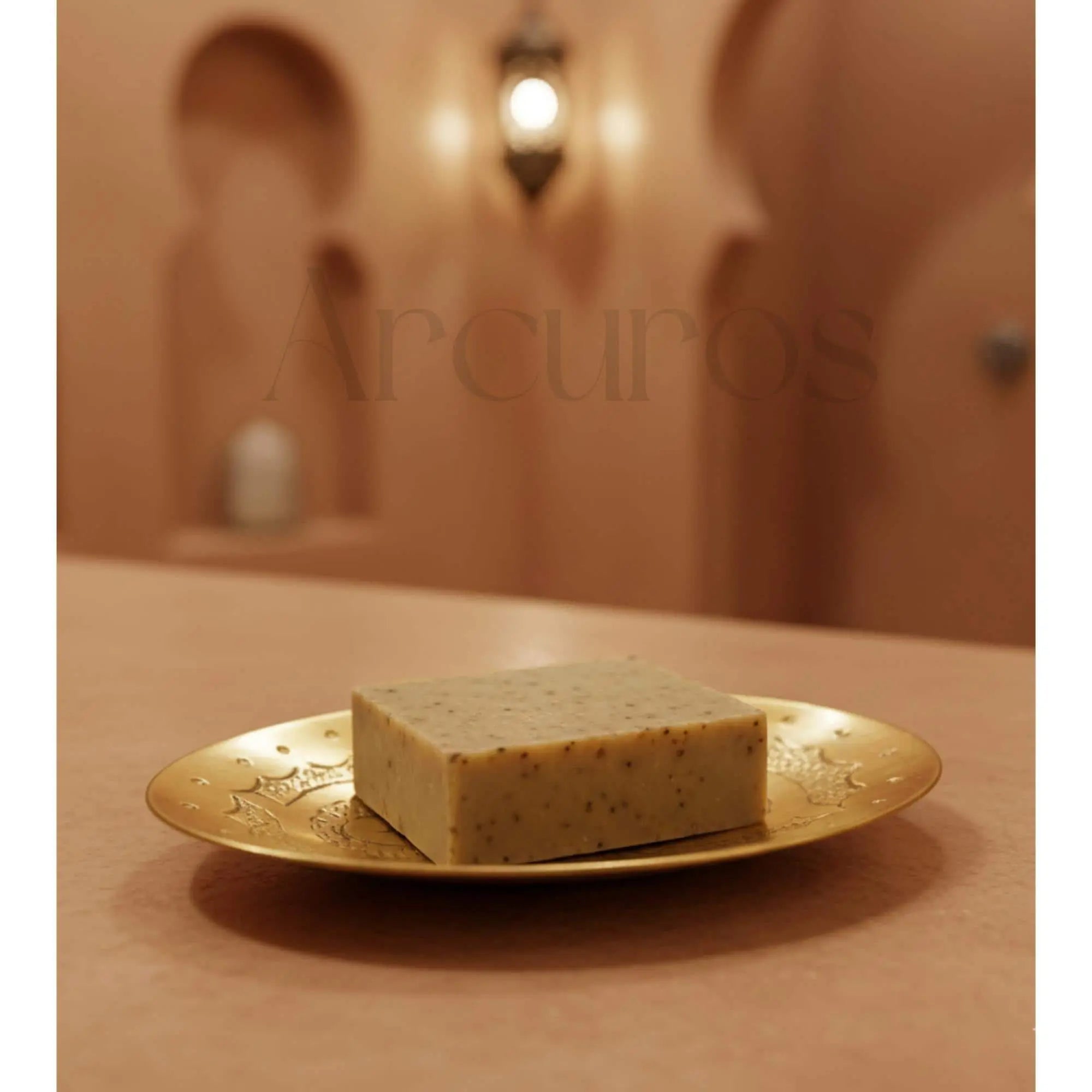 Handcrafted Unlacquered Brass Soap Dish: Moroccan Bathroom Decor Beldiatlas