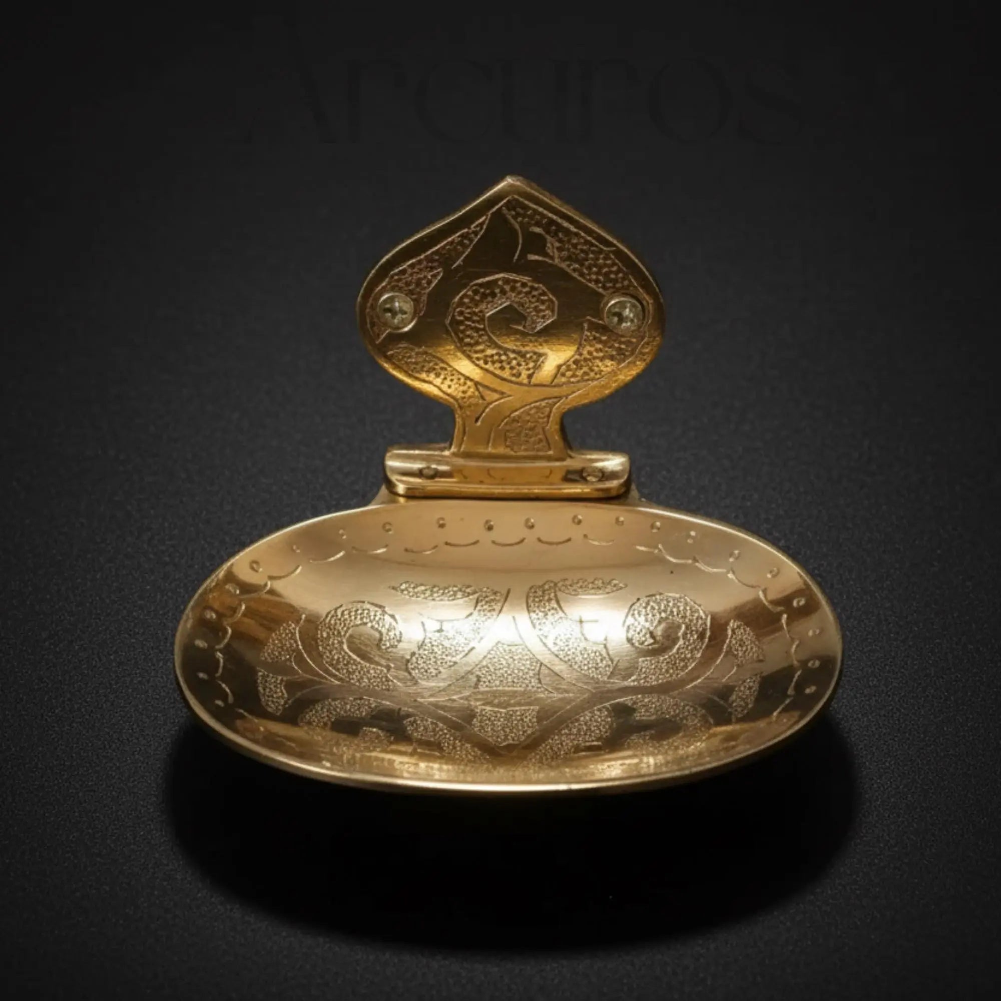 Handcrafted Solid Brass Soap Dish: Vintage Bathroom Accessory Beldiatlas