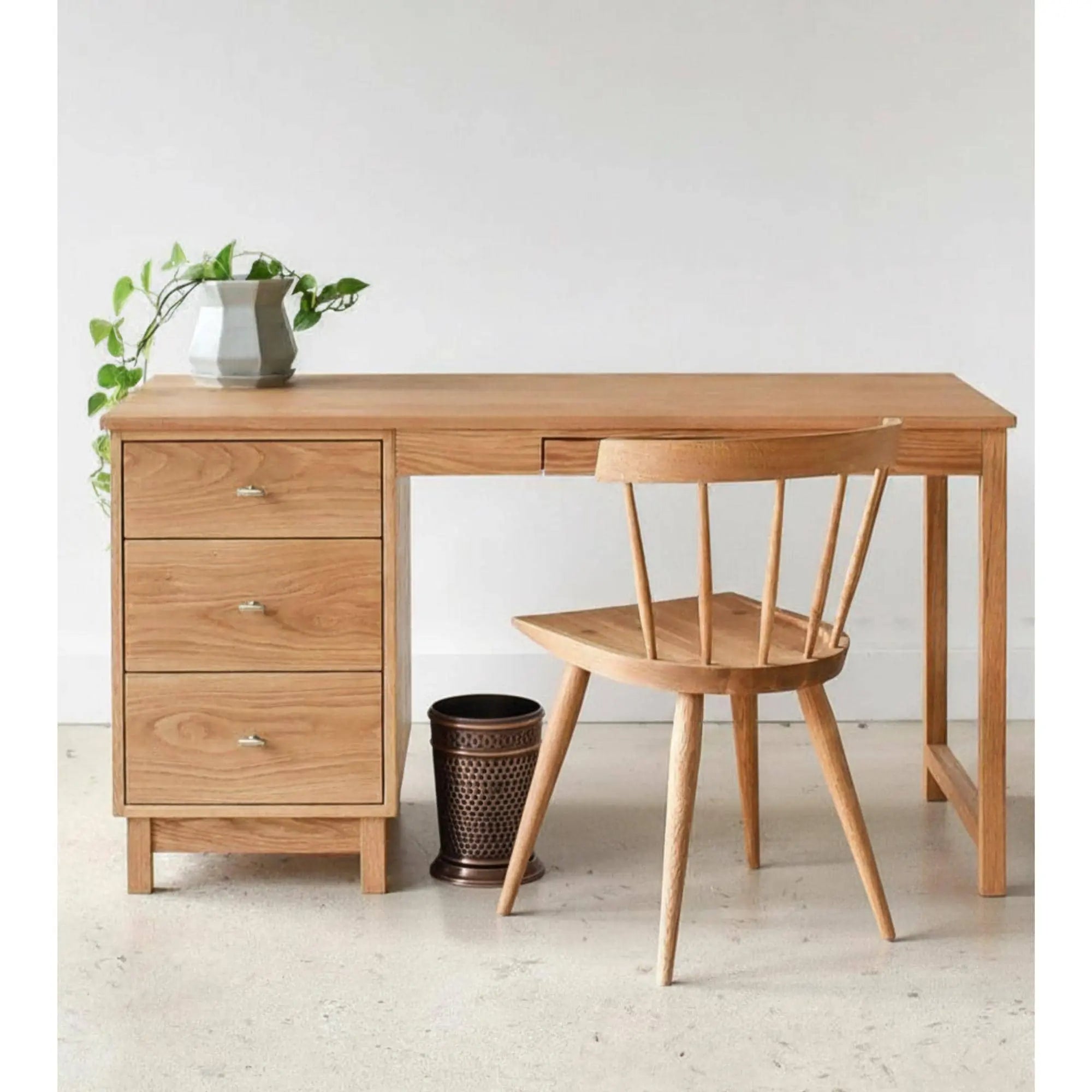 Handcrafted Brass Trash Can, Hammered Moroccan Bathroom Decor Beldiatlas